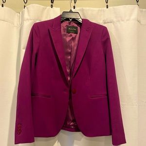 Never worn! Purple suit jacket lined